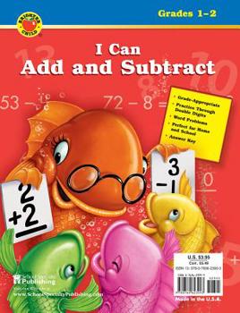 Paperback I Can Add and Subtract, Grades 1 - 2 Book