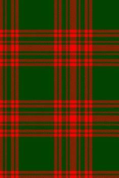 Clan Menzies Tartan Journal/Notebook