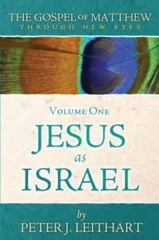Paperback The Gospel of Matthew Through New Eyes Volume One: Jesus as Israel Book