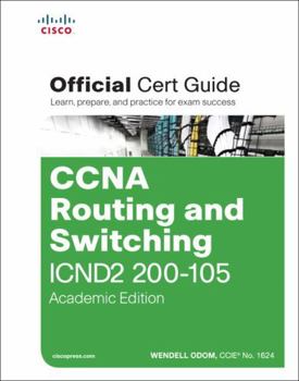 Hardcover CCNA Routing and Switching ICND2 200-105 Official Cert Guide, Academic Edition Book