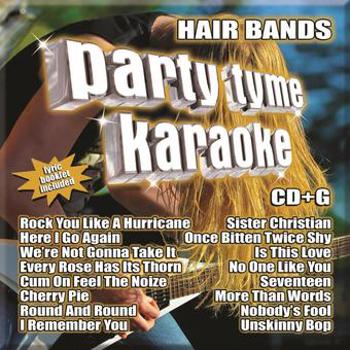 Music - CD Party Tyme Karaoke - Hair Bands (16-Song CD+G) Book