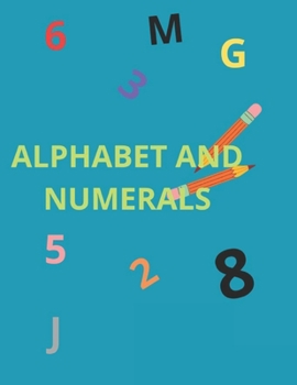 Paperback Alphabet and numbers coloring pages Book