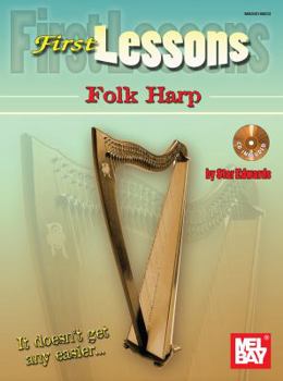 Paperback First Lessons Folk Harp Book