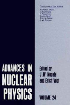 Paperback Advances in Nuclear Physics: Volume 24 Book