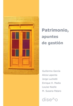 Paperback Patrimonio, apuntes de gestión [Spanish] Book