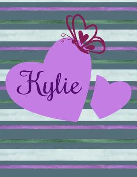 Paperback Kylie: Personalized Sudoku Activity Notebook - 100 Large Print Puzzles - Brain Logic Puzzle Book - Game Instructions and Answ Book