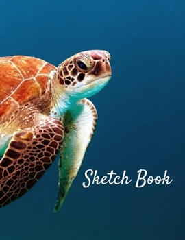 Sketch Book: Turtle Themed Notebook for Drawing, Writing, Painting, Sketching or Doodling, 120 Pages, 8.5 x 11