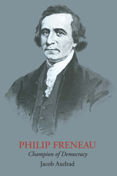Paperback Philip Freneau: Champion of Democracy Book