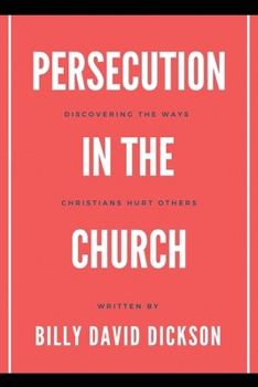 Paperback Persecution in the Church Book