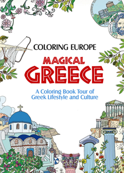 Paperback Coloring Europe: Magical Greece Book