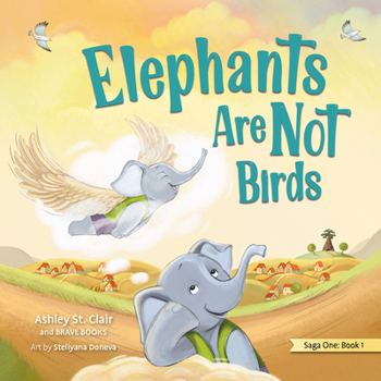 Paperback Elephants Are Not Birds [With Envelope] Book