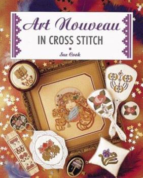 Paperback Art Nouveau in Cross Stitch Book