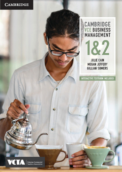 Paperback Cambridge VCE Business Management Units 1 and 2 Book