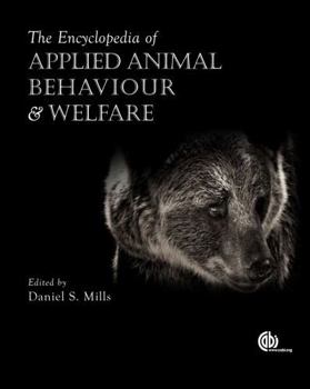 Hardcover The Encyclopedia of Applied Animal Behaviour and Welfare Book