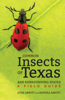 Paperback Common Insects of Texas and Surrounding States: A Field Guide Book