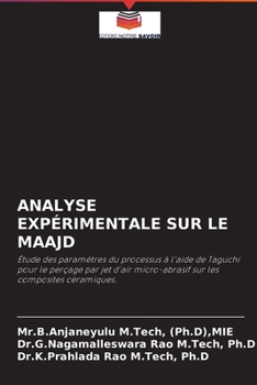 Paperback Analyse Expérimentale Sur Le Maajd [French] Book