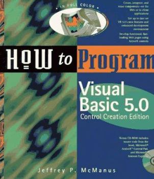 Paperback How to Program Visual Basic 5: Creating ActiveX Controls, with CD Book