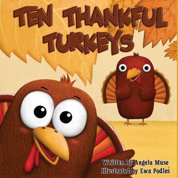 Paperback Ten Thankful Turkeys Book