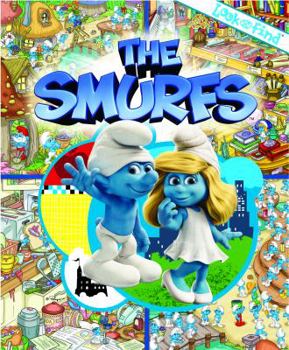 Hardcover Look and Find: The Smurfs Book