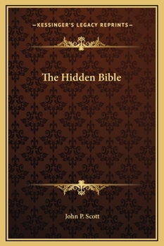 Hardcover The Hidden Bible Book