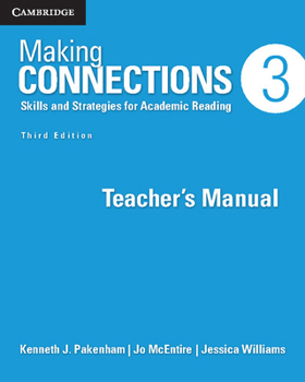 Paperback Making Connections Level 3 Teacher's Manual: Skills and Strategies for Academic Reading Book