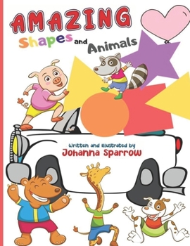 Paperback Amazing Shapes and Animals Book