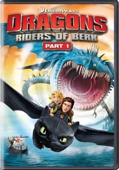 DVD Dragons: Riders of Berk Part 1 Book