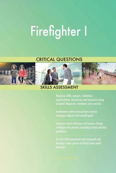 Paperback Firefighter I Critical Questions Skills Assessment Book