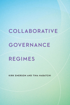 Paperback Collaborative Governance Regimes Book