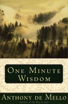 Paperback One Minute Wisdom Book