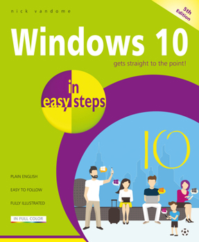 Paperback Windows 10 in Easy Steps Book