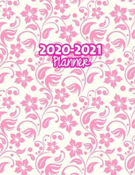 2020-2021 Planner: Two Year Calendar Organizer and Goal Journal | January 2020 - December 2021 Daily, Weekly and Monthly Planner Book with Back Sticker Expression Wall for 2 Years | Design Code 879899