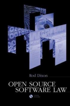 Hardcover Open Source Software Law [With CDROM] Book