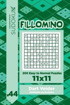 Paperback Sudoku Fillomino - 200 Easy to Normal Puzzles 11x11 (Volume 44) Book