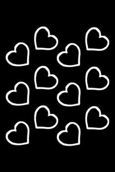 Heart Notebook: 4 x 4 Graph Grid Paper Pages Journal 6 x 9 Inches (15,2 x 22,9 cm) – Love Art Gift Idea – Diary, Photo Album or Recipes Booklet (LOVE PRINT)