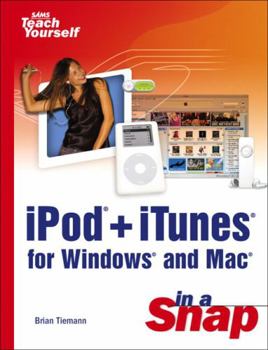 Paperback Ipod+itunes for Windows and Mac in a Snap Book