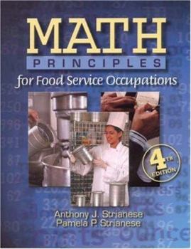 Paperback Math Principles for Food Service Book