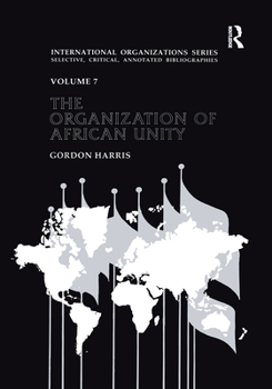 Hardcover Organization of African Unity Book