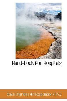 Paperback Hand-Book for Hospitals Book