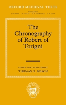 Hardcover The Chronography of Robert of Torigni Book