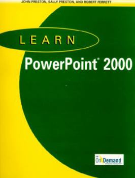 Paperback Learn PowerPoint 2000 Book