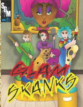 Paperback Glam Skanks #8: Happy Little Clouds Book
