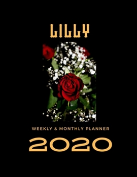 2020 Weekly & Monthly Planner: Lilly...This Beautiful Planner is for You-Reach Your Goals / Journal for Women & Teen Girls / Dreams Tracker & Goals ... Agenda Schedule Organizer / 8,5 x 11 inch