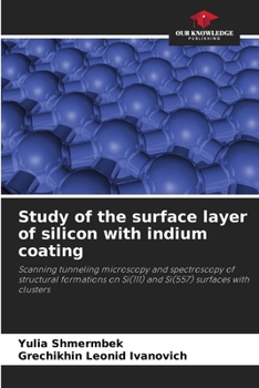 Paperback Study of the surface layer of silicon with indium coating Book