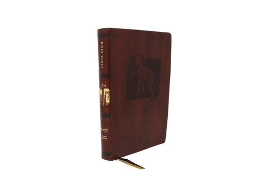 Imitation Leather Net Bible, Thinline Art Edition, Large Print, Leathersoft, Brown, Comfort Print: Holy Bible [Large Print] Book