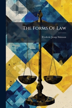 Paperback The Forms Of Law Book