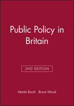 Paperback Public Policy in Britain Book