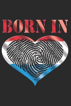 LUXEMBOURG NOTEBOOK: Luxembourg Notebook | college book | diary | journal | booklet | memo | composition book | 120 sheets - Dot Grid paper 6x9 inch