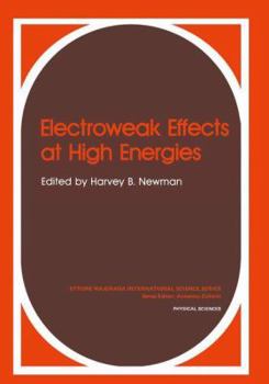 Paperback Electroweak Effects at High Energies Book