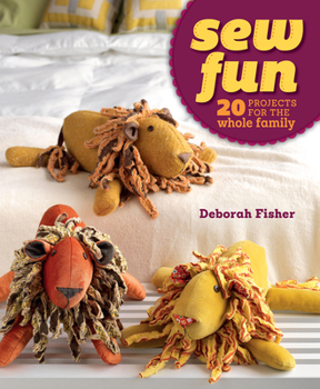 Paperback Sew Fun: 20 Projects for the Whole Family [With Pattern(s)] Book